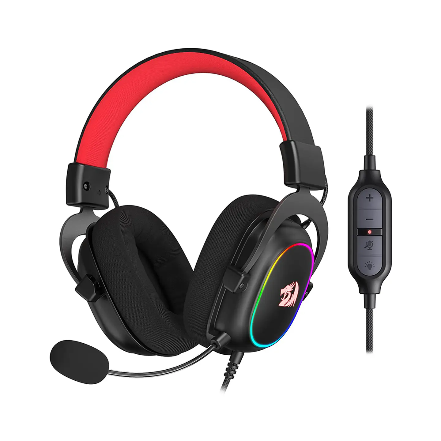 Audífonos Gamer Redragon Zeus-X, H510-RGB, Sonido 7.1 1