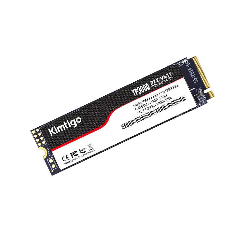 Disco Sólido Kimtigo TP3000 512 GB, M.2, NVMe, PCIe Gen3 x 4 2