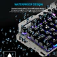 Teclado Gamer Space Warships GK70 metálico y retroiluminado - Miniatura 6