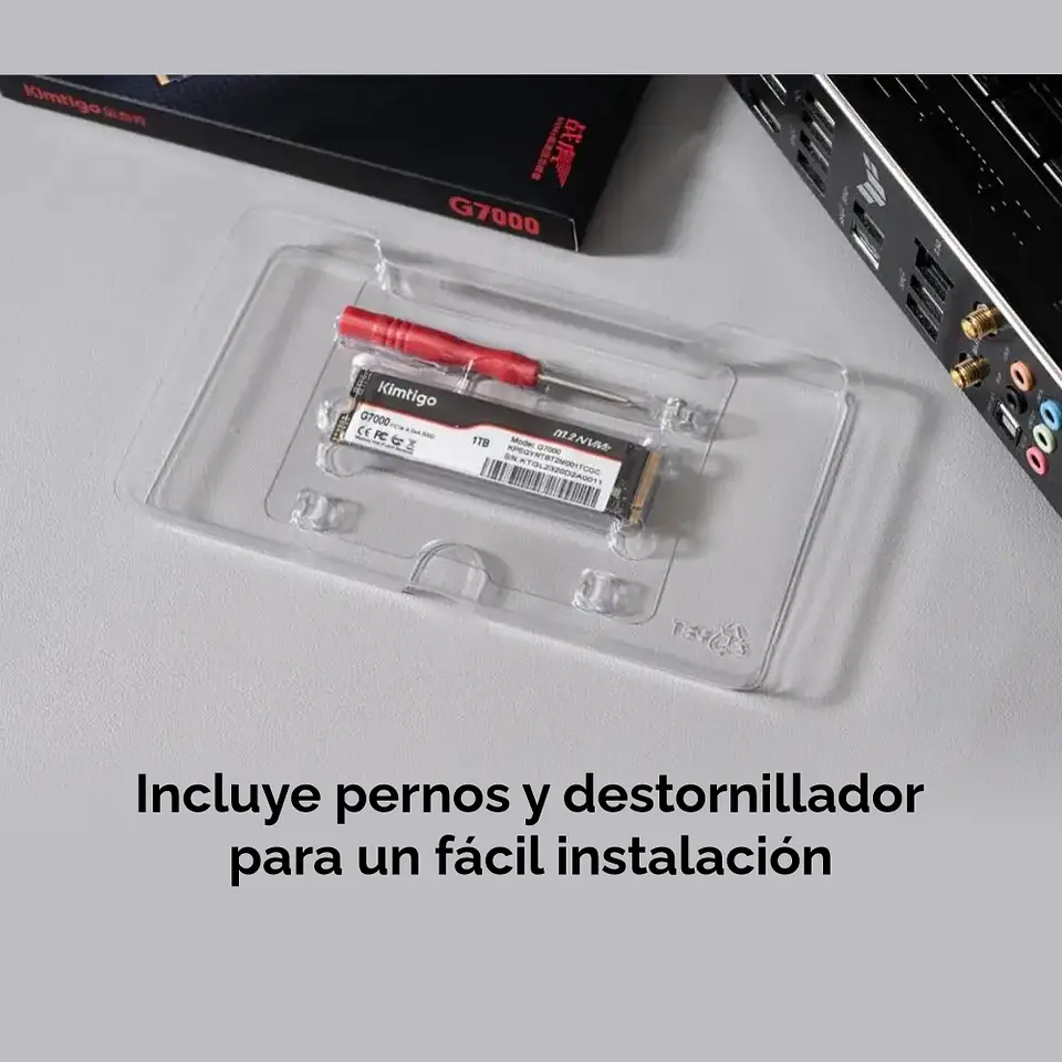 Disco Sólido Kimtigo TP3000 512 GB, M.2, NVMe, PCIe Gen3 x 4 4