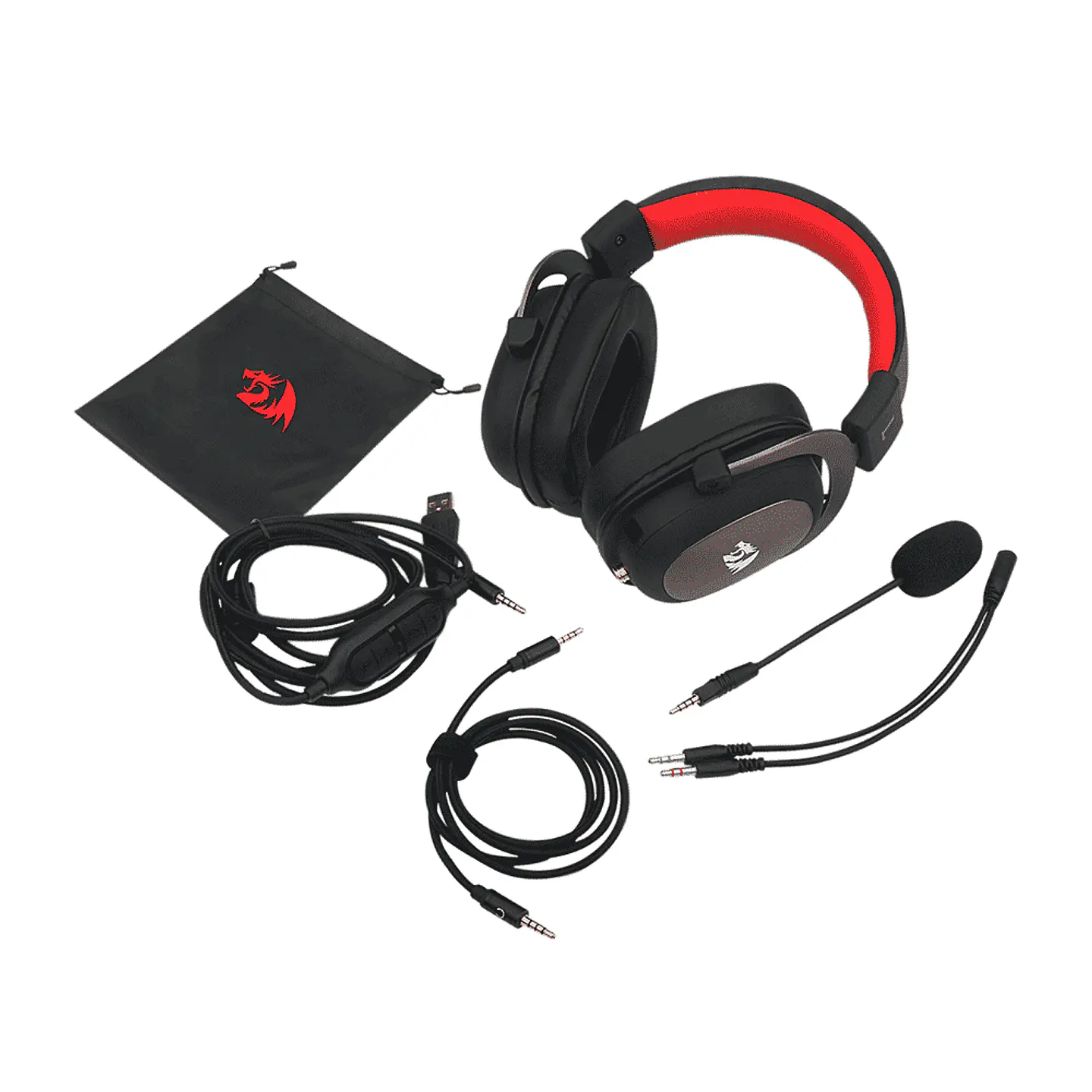 Audifonos Gamer Redragon Zeus 2, H510 (Driver 53mm, Multiplaforma) 5