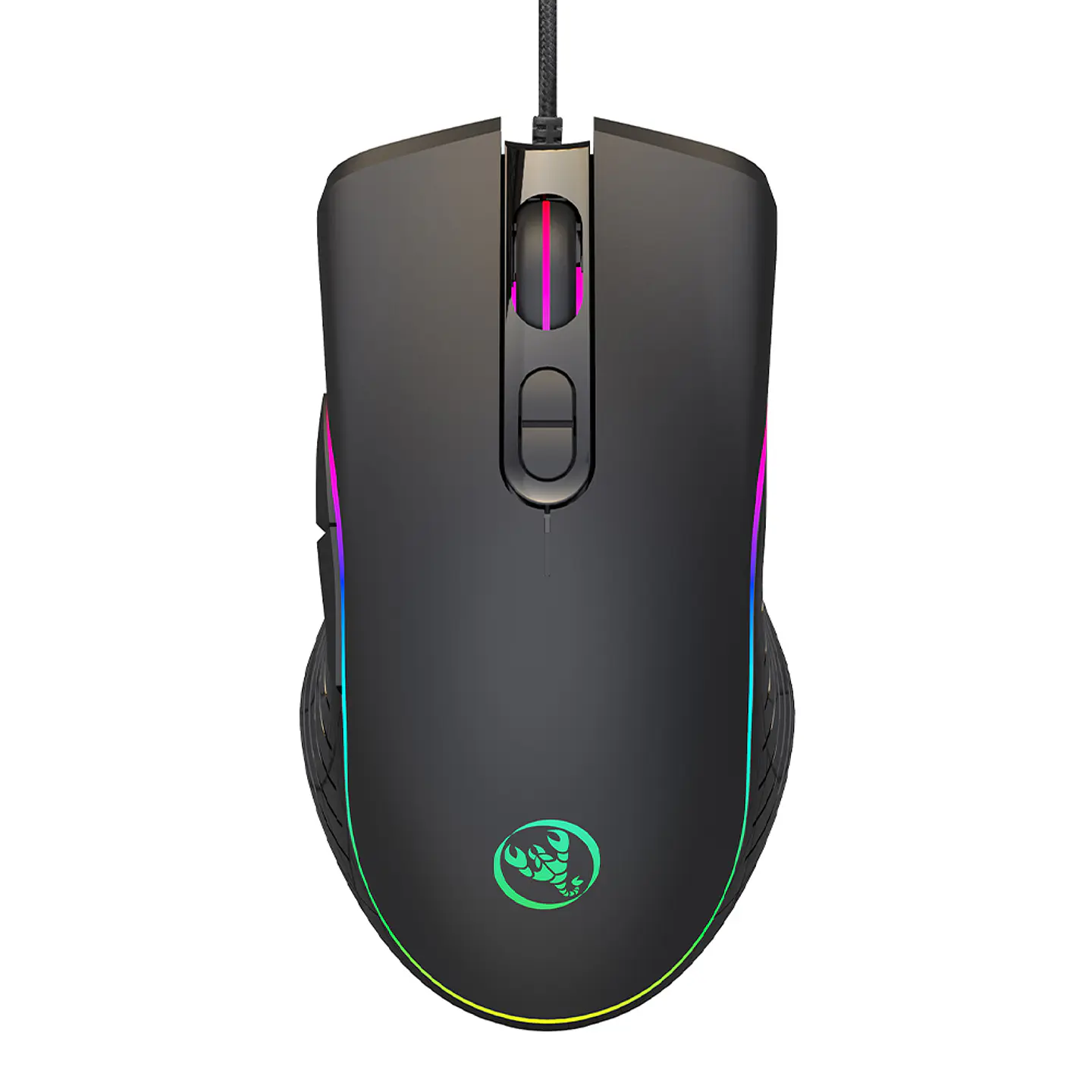 Mouse Gamer Fancy Tech A867, 7 Botones, 6.400 dpi, full RGB 1