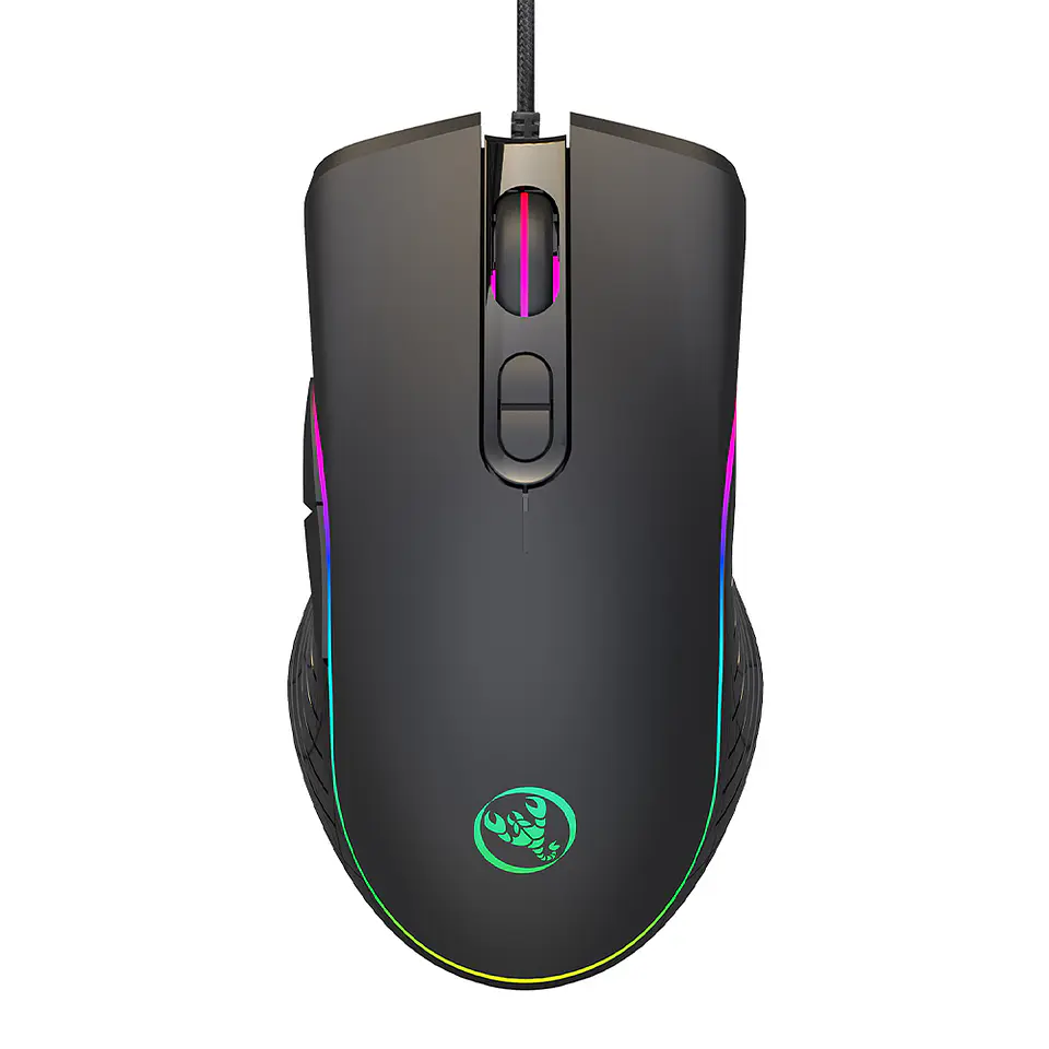 Mouse Gamer Fancy Tech A867, 7 Botones, 6.400 dpi, full RGB 1