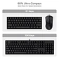 Teclado Mecánico 60% Redragon Dragonborn - Switch Blue RGB - Miniatura 5
