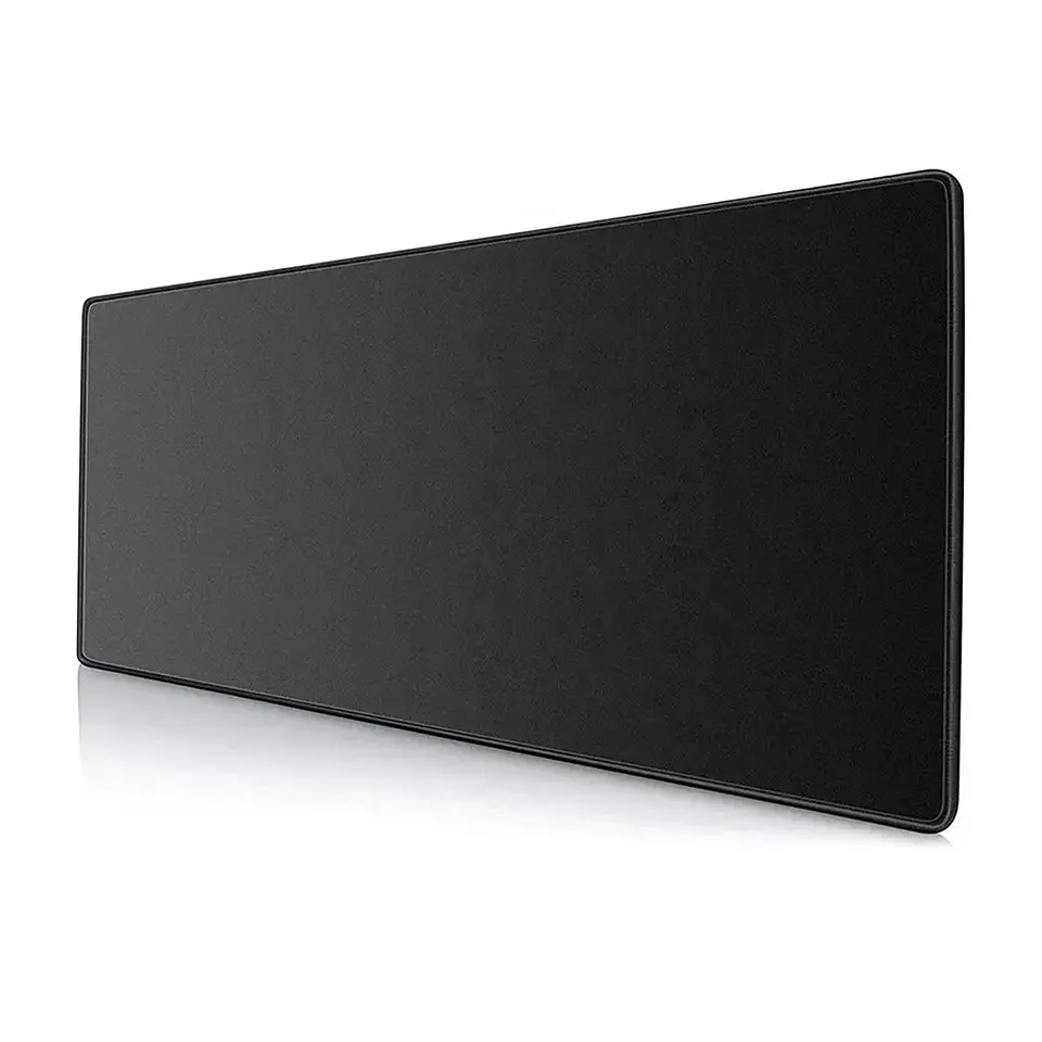 Mouse Pad Kronos XXL Borde Cosido 90x40cm Espesor 4mm, Negro 2