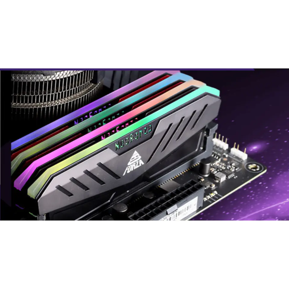 Kit Memoria Ram Neo Forza MARS RGB 2X8GB (16GB) DDR4 DRAM, 3200mhz 3
