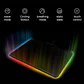 Mouse Pad Gamer Antideslizante Luz RGB Led Touch, 35x25cm - Miniatura 6