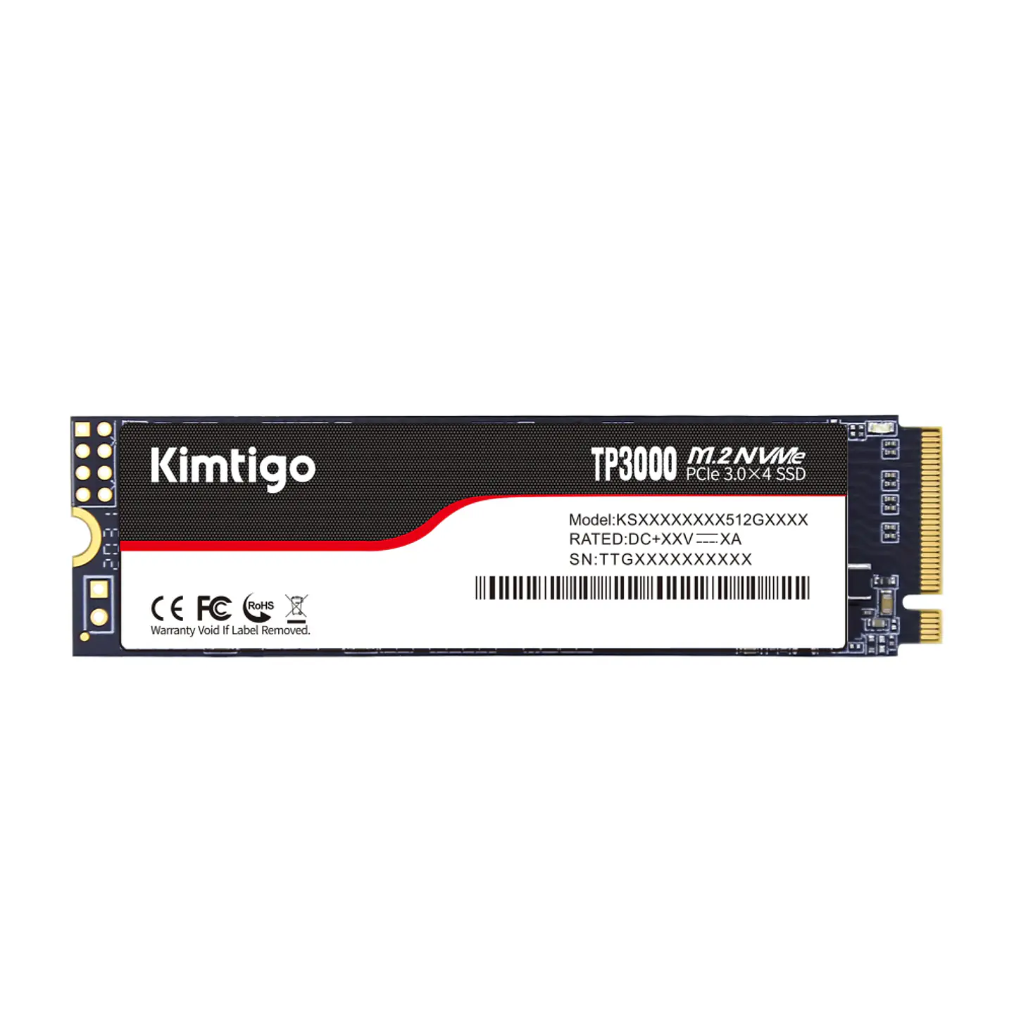 Disco Sólido Kimtigo TP3000 1TB, M.2, NVMe, PCIe Gen3 x 4 1