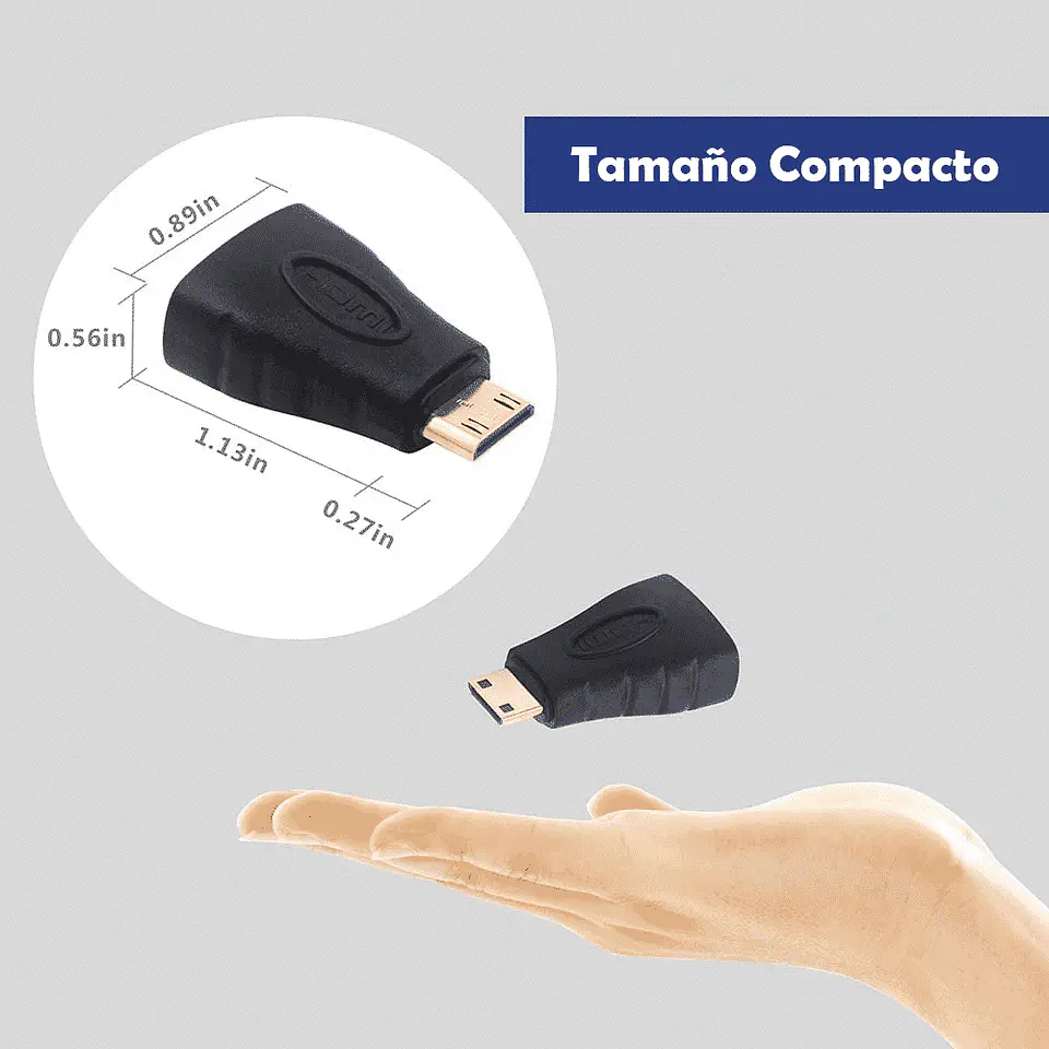 Adaptador Mini HDMI a  HDMI - Ulink 2