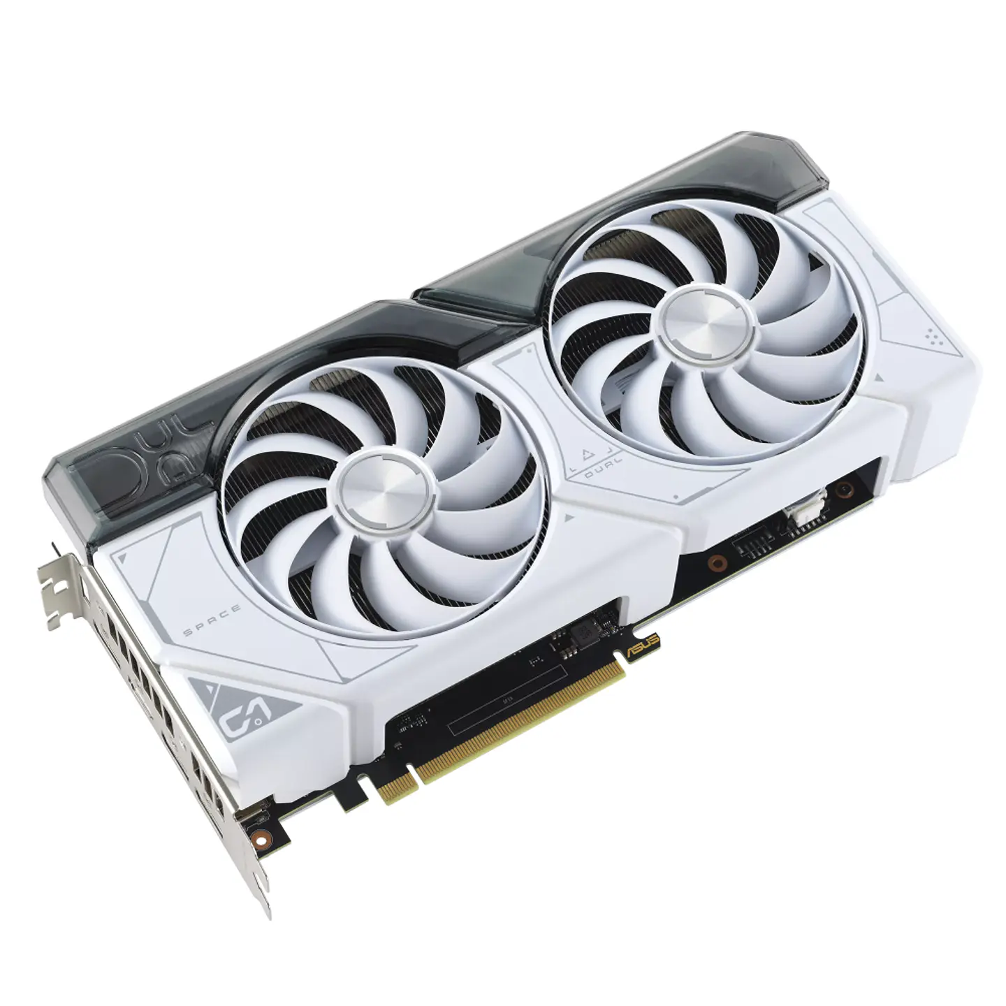 Tarjeta de Video ASUS Dual GeForce RTX 4070 SUPER White OC Edition 12GB GDDR6X 3