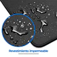 Mouse Pad Kronos XXL Borde Cosido 60x30cm Espesor 4mm, Negro - Miniatura 6