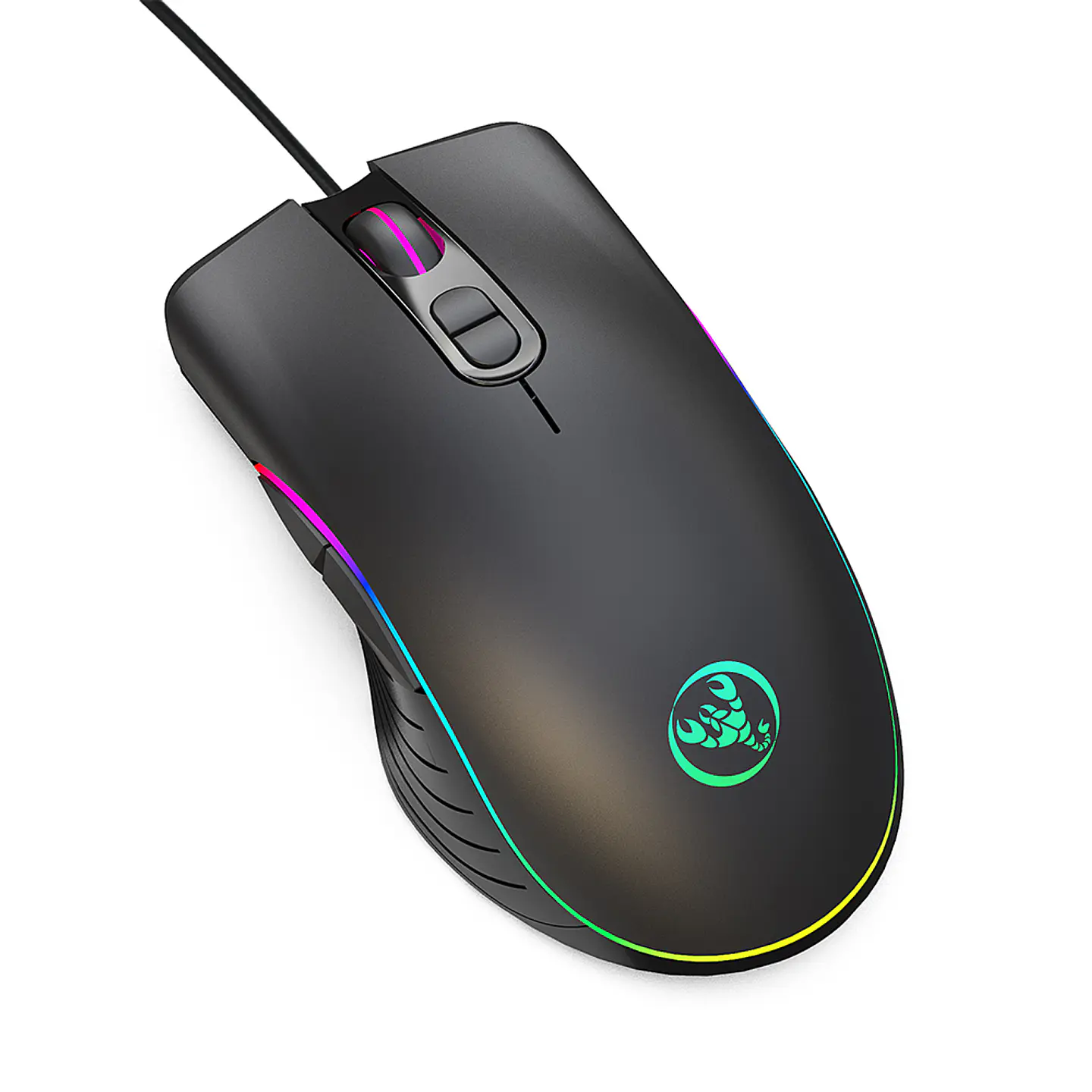 Mouse Gamer Fancy Tech A867, 7 Botones, 6.400 dpi, full RGB 2