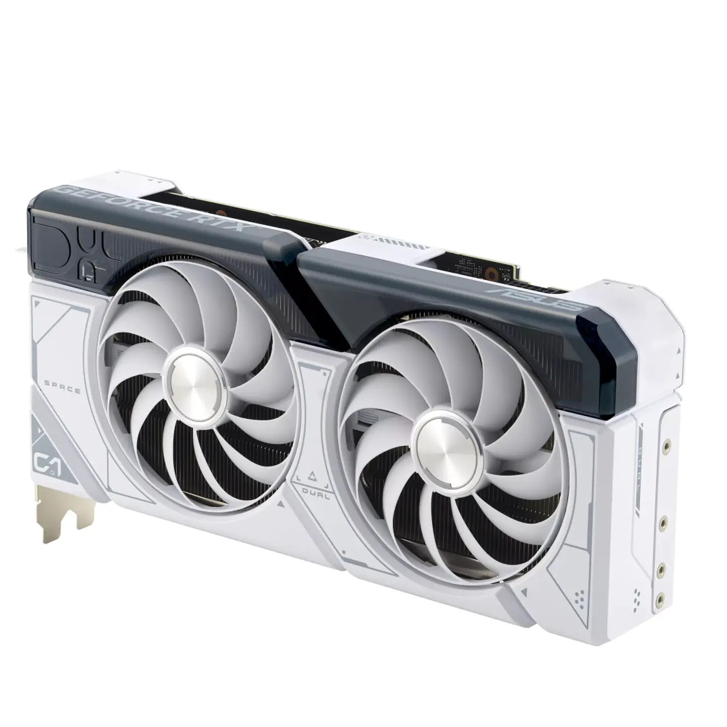 Tarjeta de Video ASUS Dual GeForce RTX 4070 SUPER White OC Edition 12GB GDDR6X 4