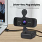 Webcam Camara Web Full HD 1080p, 30fps con trípode escala - Miniatura 7