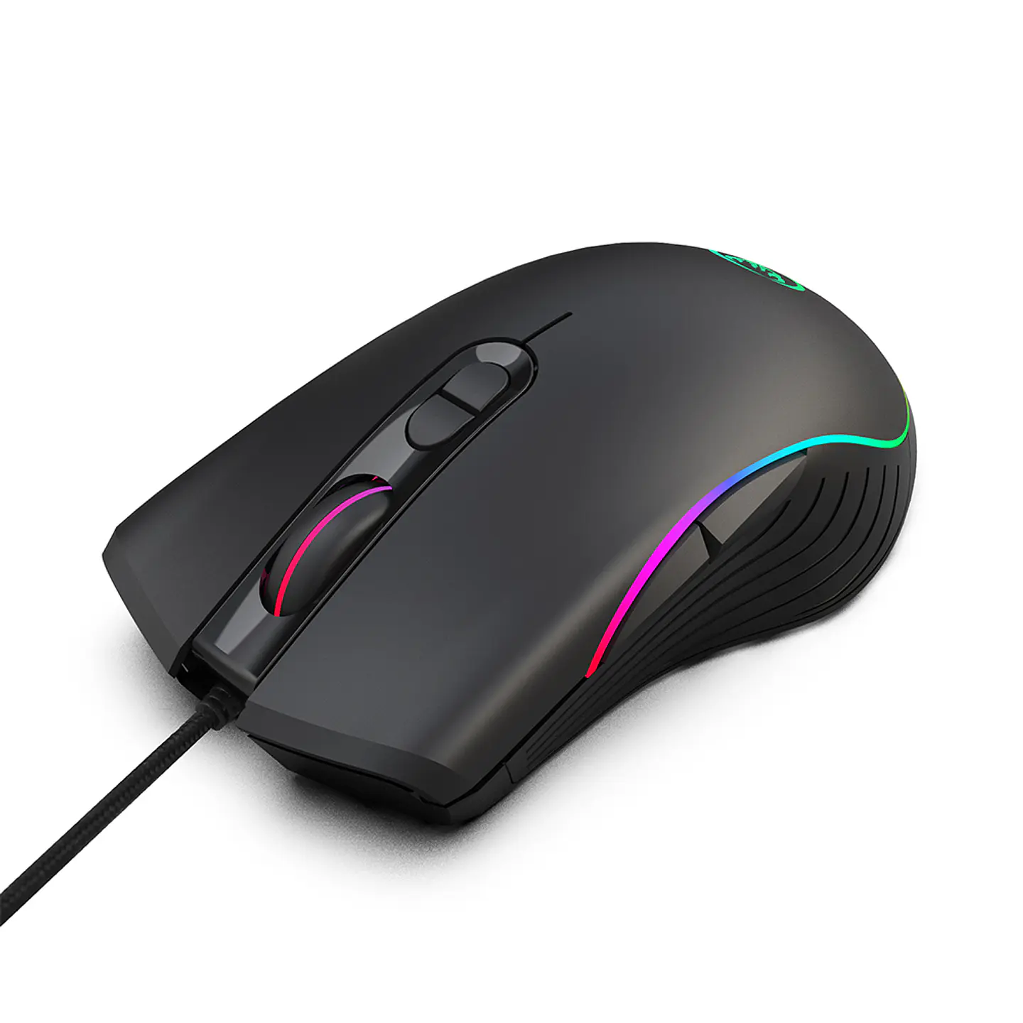 Mouse Gamer Fancy Tech A867, 7 Botones, 6.400 dpi, full RGB 3