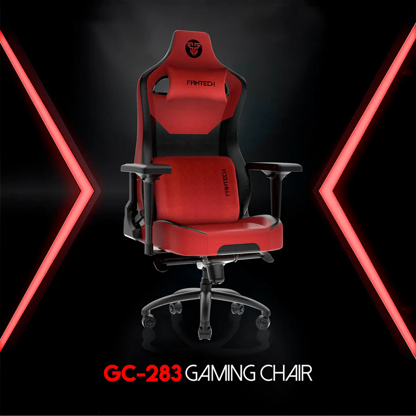 Silla Escritorio Gamer Fantech Alpha Tank Series GC283 Red 8