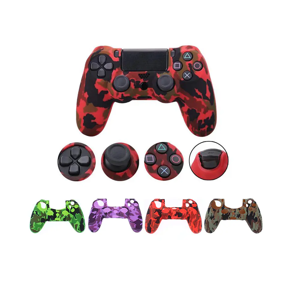 Skin, Funda Protectora Joystick Dualshock PS4 - Silicona 5