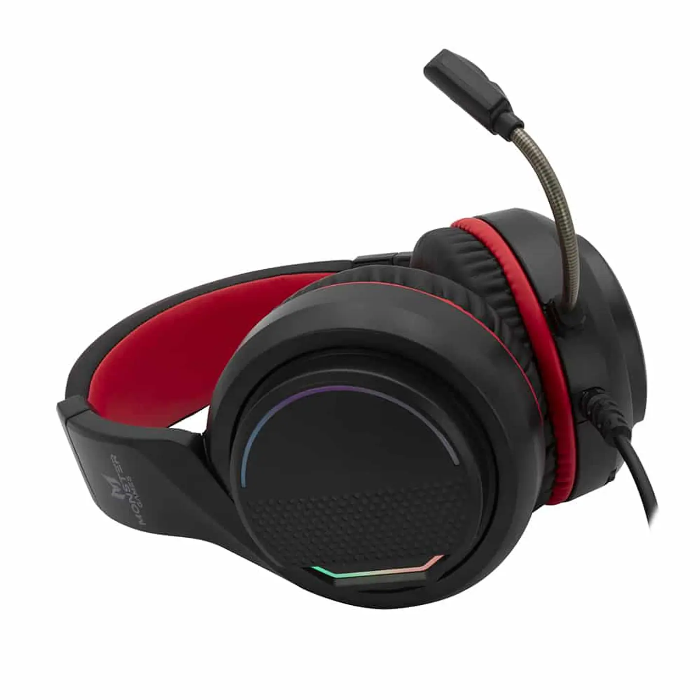 Audífono Monster Games Snap AU928, RGB, 2x entrada 3.5 + USB - (PS4, Switch, One) 4