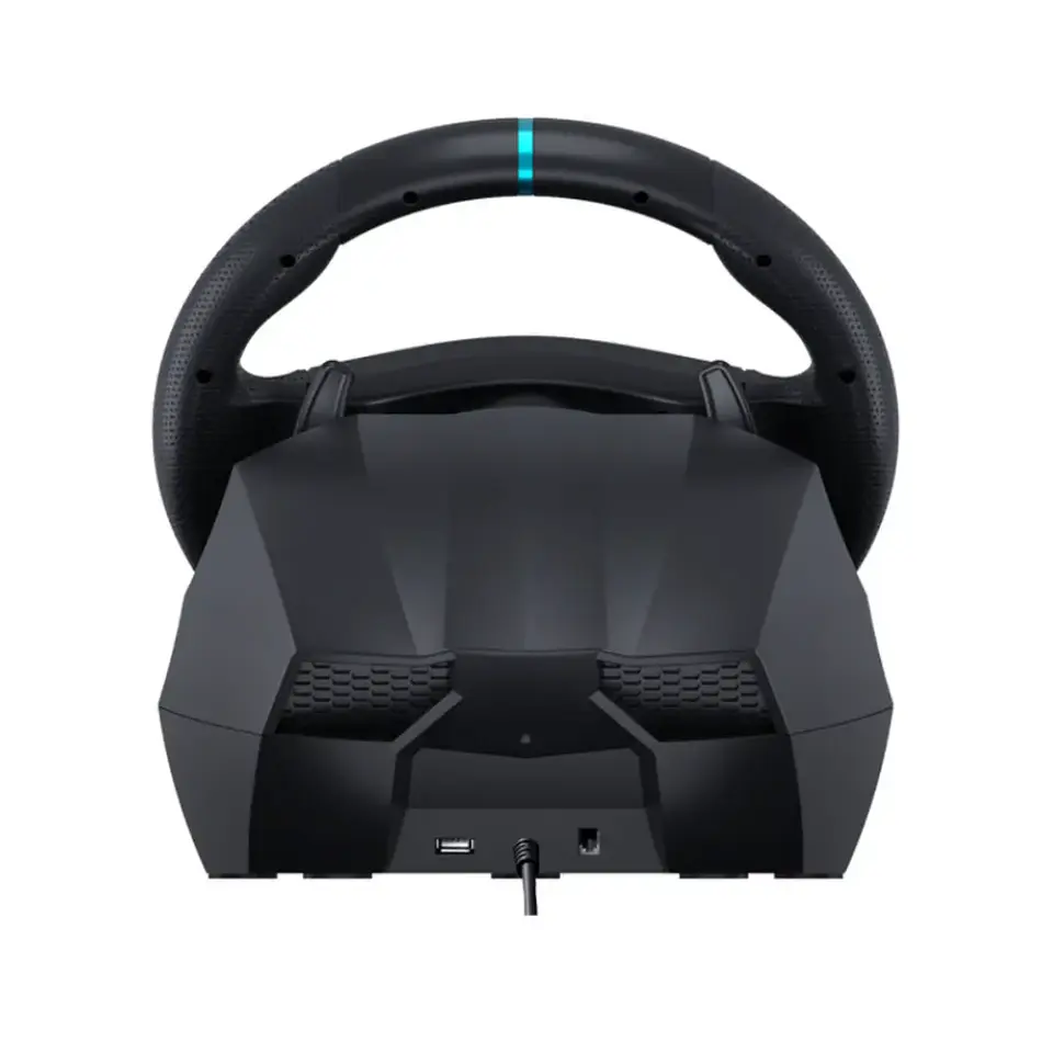 Volante para juegos Pxn V9 con pedales y palanca de cambio compatible PC/PS/Xbox 5