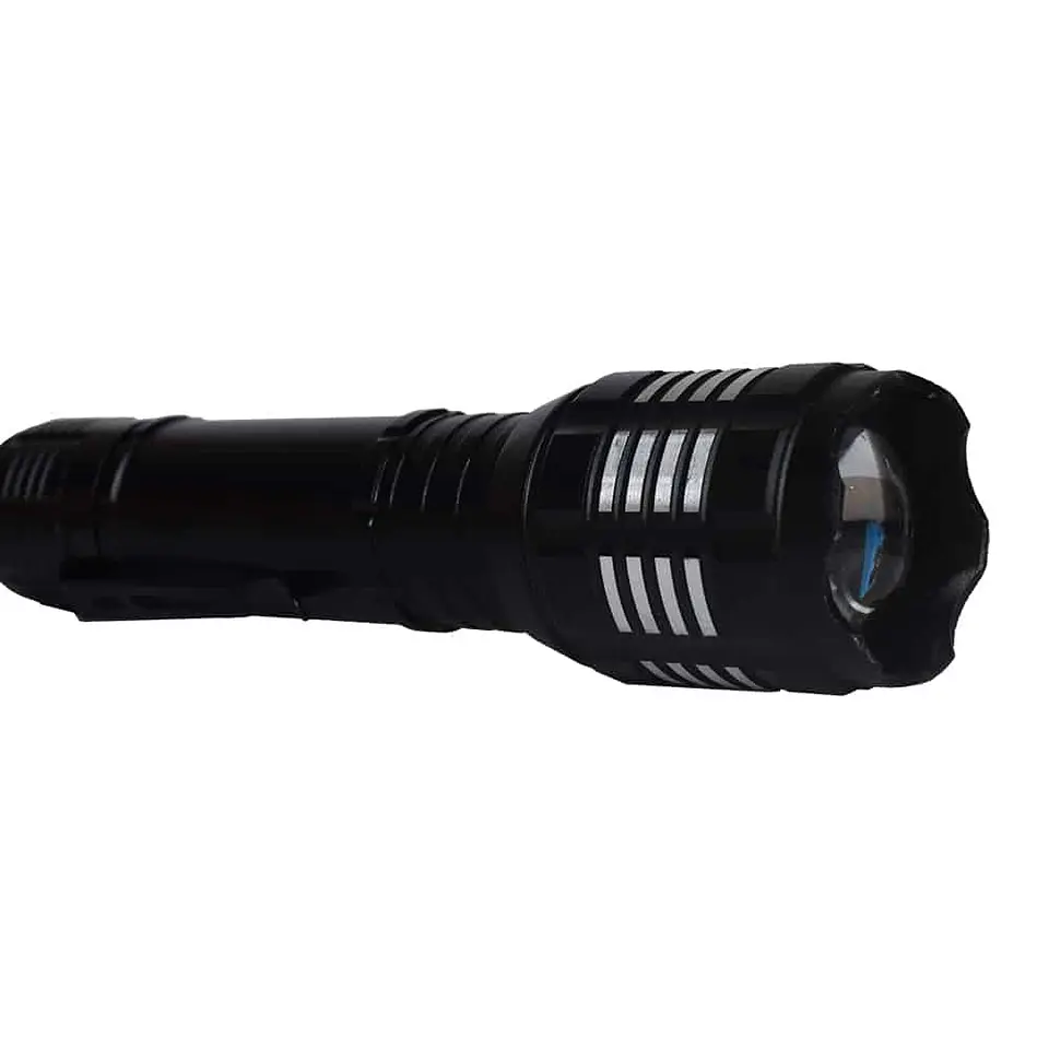 Linterna Táctica Recargable De Larga Distancia Led 4