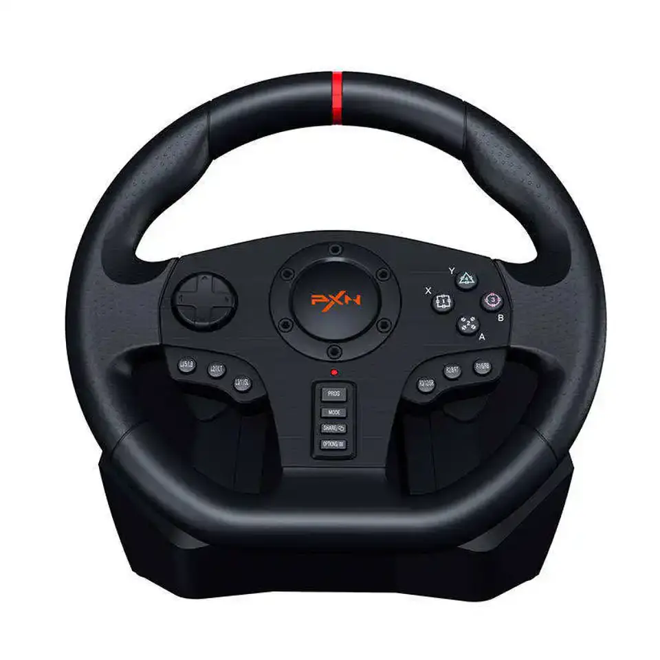 Volante para Juegos Racing Universal PXN V900 con Pedales, compatible con PC/PS/ 2