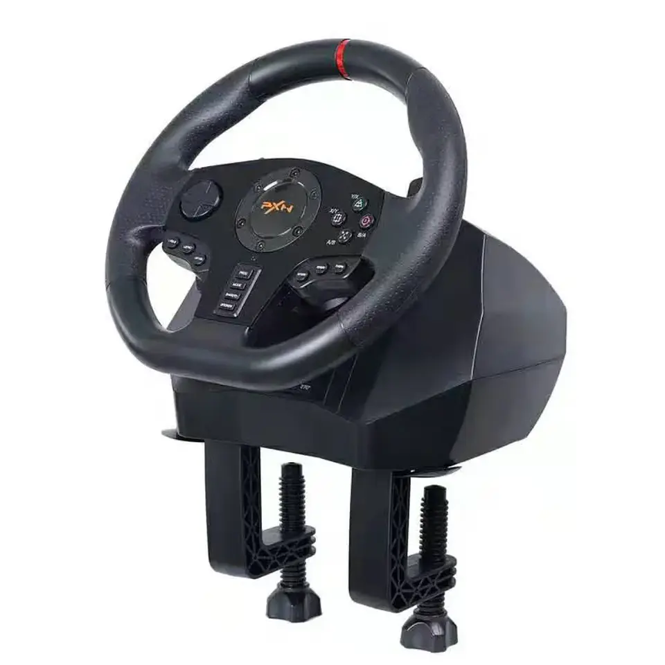 Volante para Juegos Racing Universal PXN V900 con Pedales, compatible con PC/PS/ 4