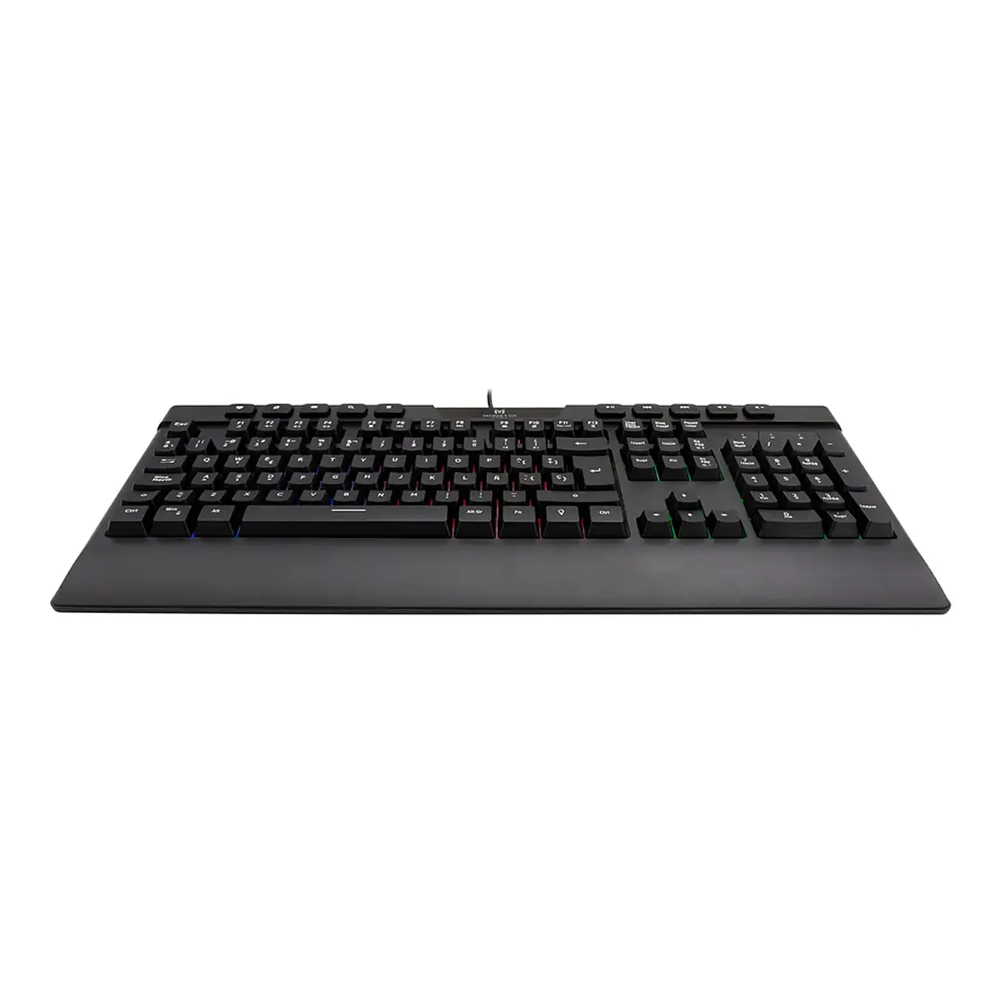 Teclado Gamer Monster Games Inception con apoya muñeca y Retroiluminación RGB 5