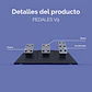 Volante para juegos Pxn V9 con pedales y palanca de cambio compatible PC/PS/Xbox - Miniatura 10