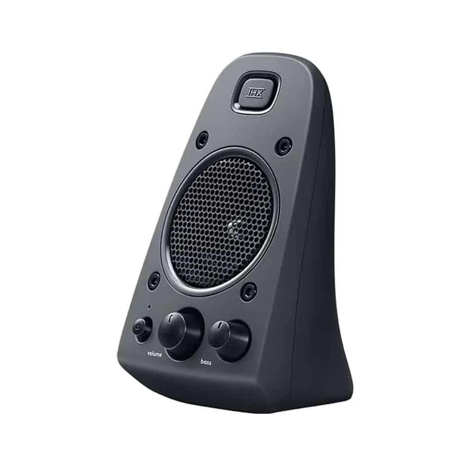 Subwoofer Logitech Z625 - entrada Óptica, 3.5mm o RCA, Powerful, Sonido 2.1, 400 3