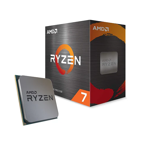 Procesador AMD Ryzen 7 5700X (AM4, 8 Cores, 16 Hilos, 3.4/4.6GHz, Sin Disipador)