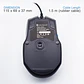 Mouse Gamer Ergonómico HP M150 (Óptico, 1600dpi, 6 Botones, USB, Negro) - Miniatura 6