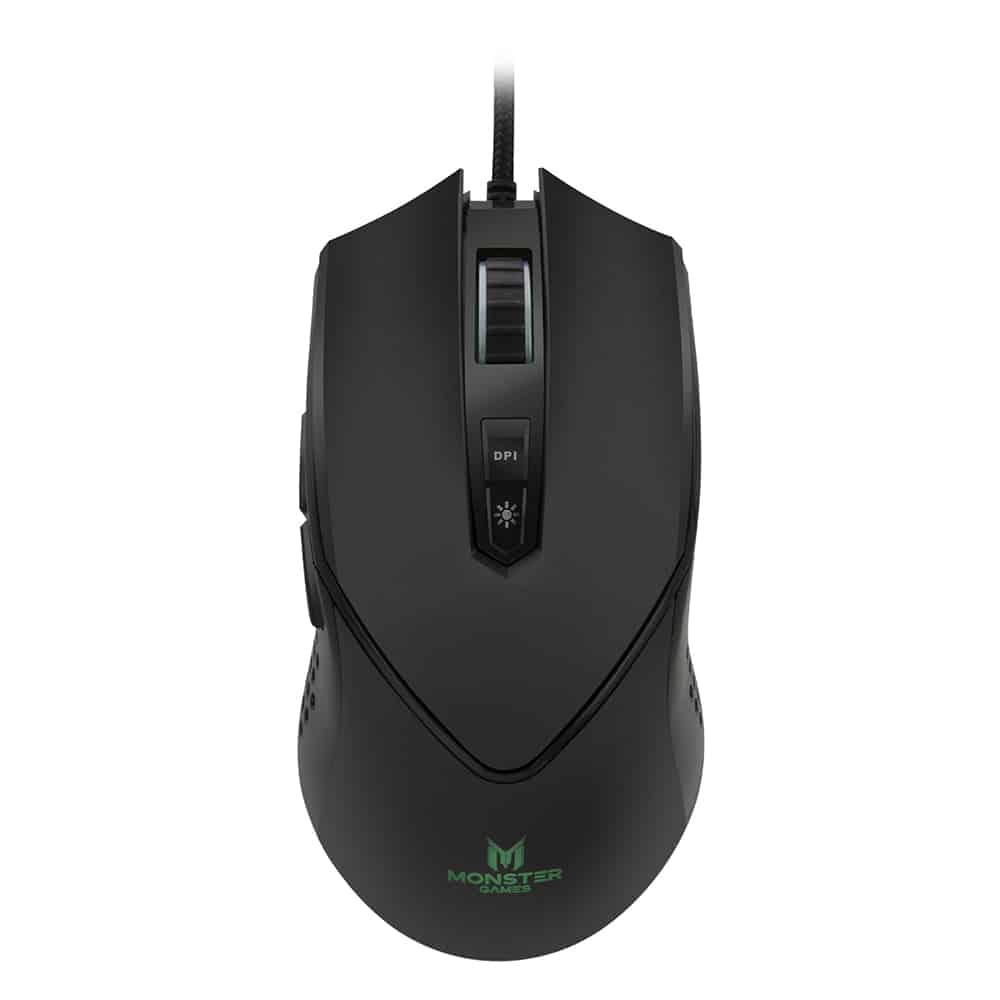 Mouse Gamer USB RGB 6B 8000DPI Negro Bold Monster Games