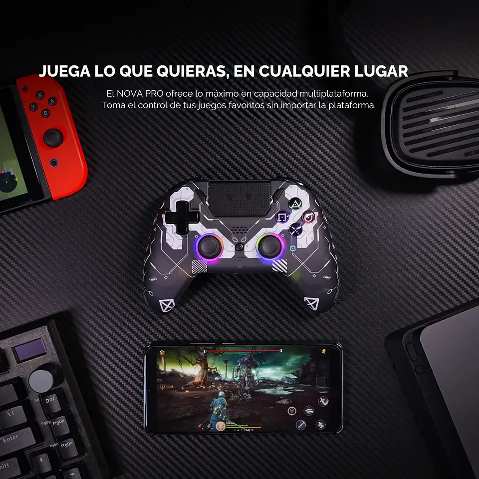 Control Joystick Fantech Nova Pro Epsilon WGP14V2 Inalámbrico RGB 7