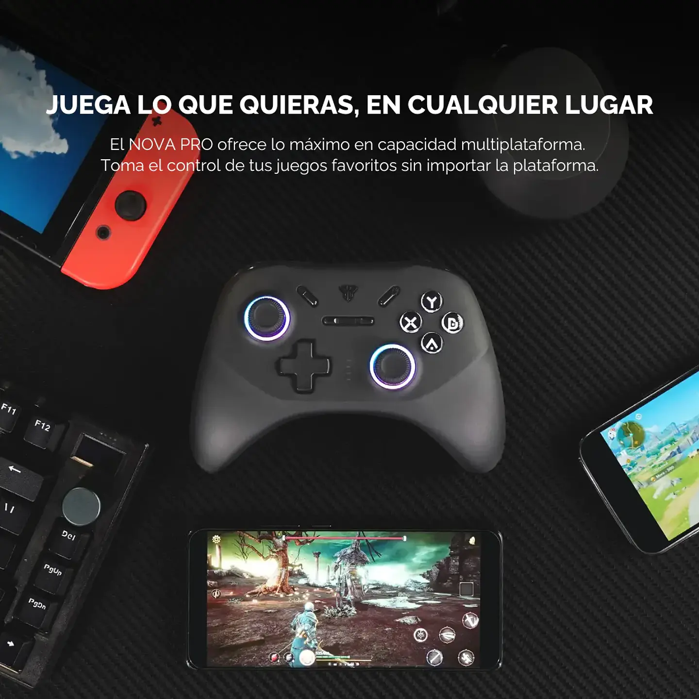 Control Joystick Fantech WGP15 EOS PRO ORION Inalámbrico 4