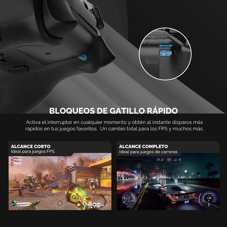 Control Joystick Fantech WGP15 EOS PRO ORION Inalámbrico 6