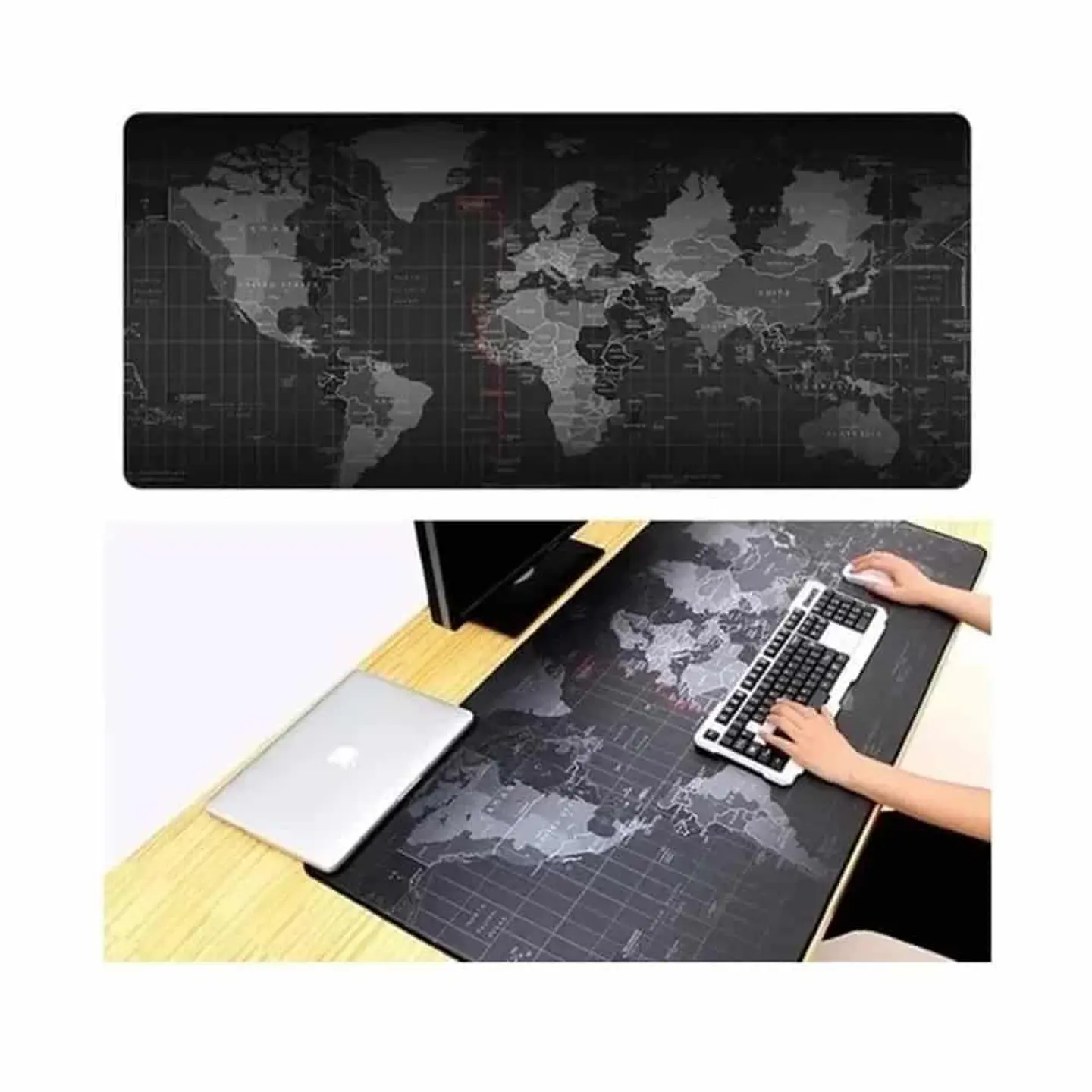 Mousepad Diseño Mapa Mundo - XXL (90x40x3cm.), DBMP010 9