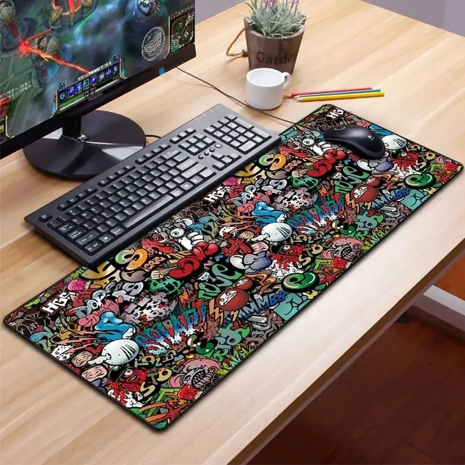 Mouse Pad Diseño Graffiti - XXL (90x40x2), DBMP011 7