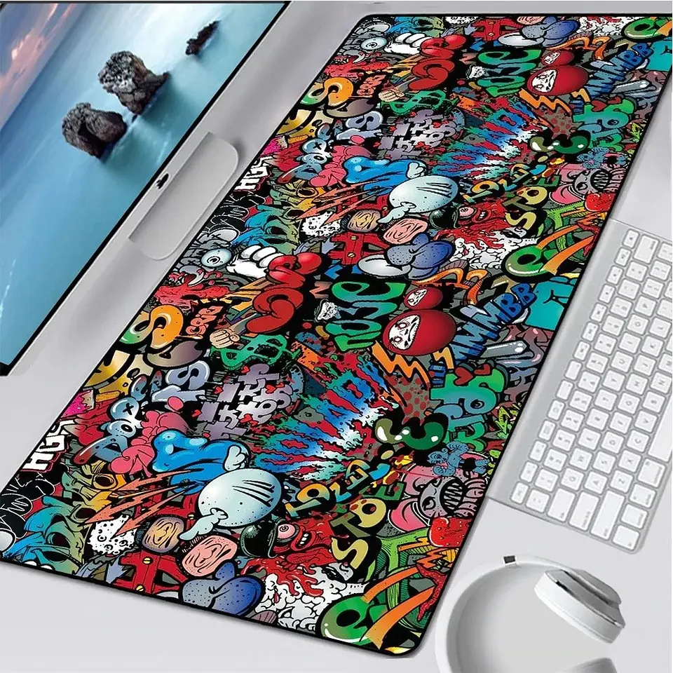 Mouse Pad Diseño Graffiti - XXL (90x40x2), DBMP011 8