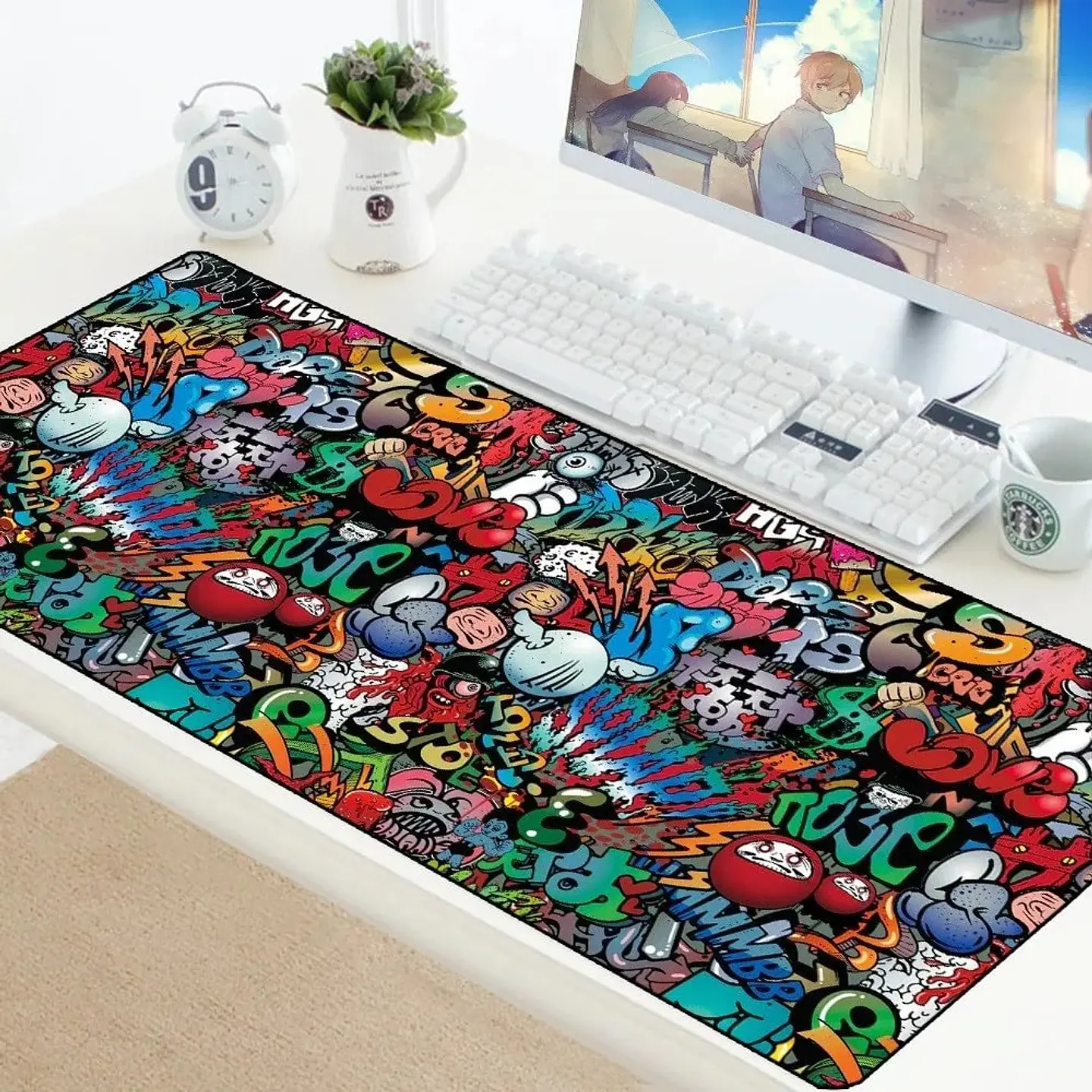Mouse Pad Diseño Graffiti - XXL (90x40x2), DBMP011 10