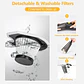 Aspiradora Inalámbrica Alta Potencia Recargable Accesorios - Miniatura 6