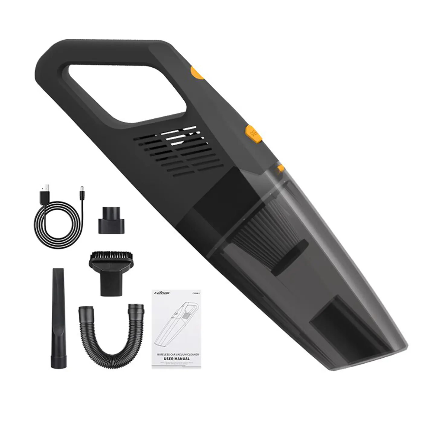 Aspiradora Inalámbrica Alta Potencia Recargable Accesorios 8