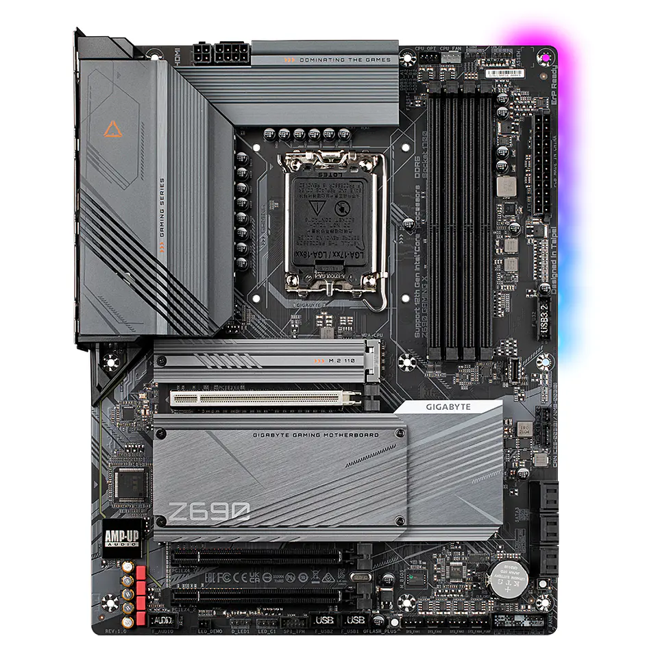 Placa Madre Gigabyte Z690 Gaming X, LGA 1700, DDR5, RGB, PCI-e 5.0 - Intel 2