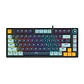 Teclado Gamer Mecánico Fantech MK875V2 ATOM81 Navy Switch Blue - Miniatura 1