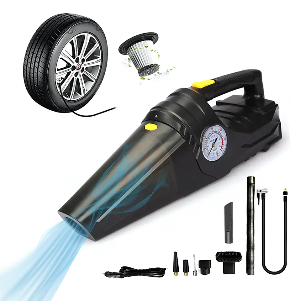 Aspiradora Para Auto Potente Con Inflador De Neumáticos - 2 en 1 1
