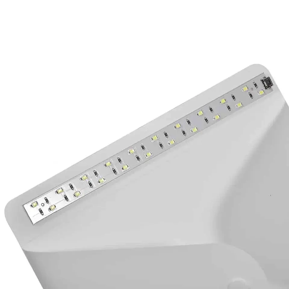 Estudio Fotográfico Set Profesional Portátil 40 x 40cm Luz Led, entrada USB - 5 2