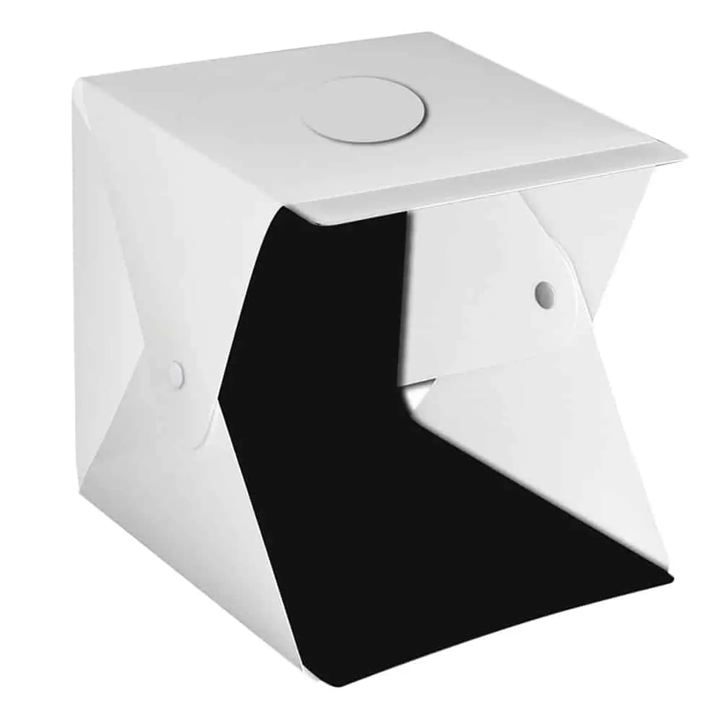Estudio Fotográfico Set Profesional Portátil 40 x 40cm Luz Led, entrada USB - 5 4