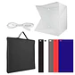 Estudio Fotográfico Set Profesional Portátil 40 x 40cm Luz Led, entrada USB - 5 - Miniatura 7
