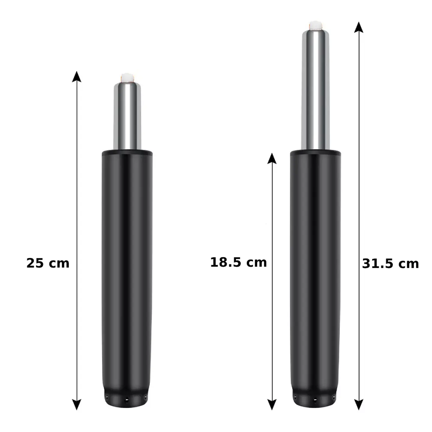 Pistón de gas de acero resistente para Silla Gamer u Oficina, universal 6