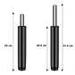 Pistón de gas de acero resistente para Silla Gamer u Oficina, universal - Miniatura 6