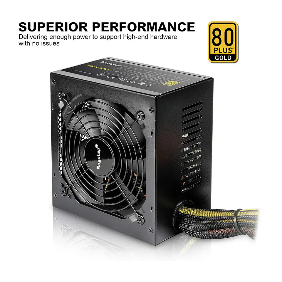 Fuente de Poder Segotep 700W 80+ Plus GOLD 3